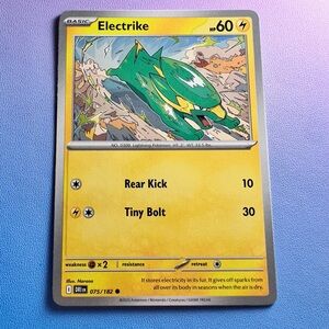 electrike - 075/182 (common) — pokemon: destined rivals